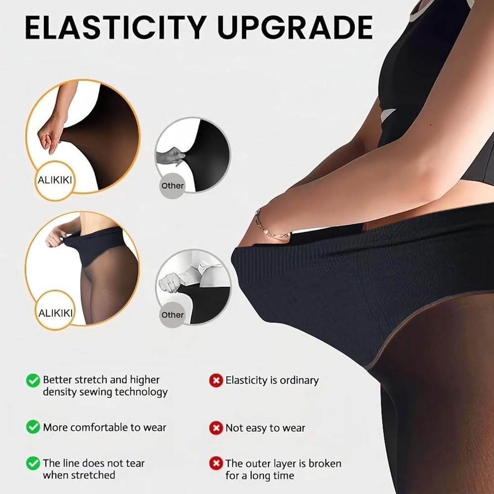 One Seam Fleece Lined Tights S - Tights Pantyhose Sheer ulasan dan harga