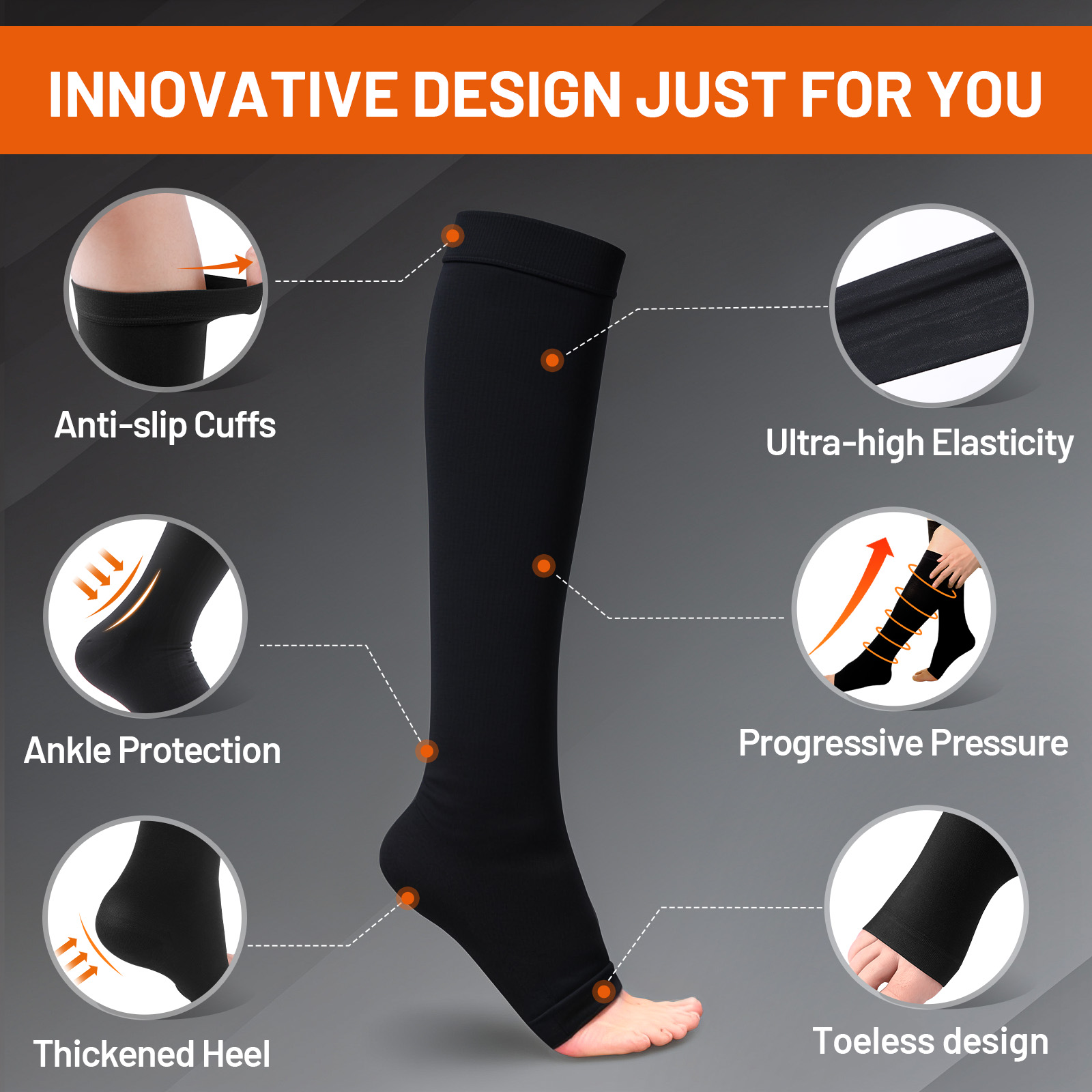Cofoe Compression Socks S-XXL  - Compression Sock Medical ulasan dan harga