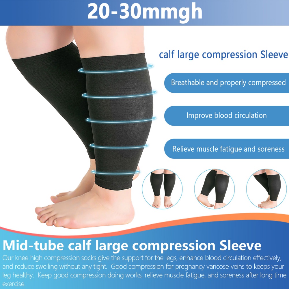 1 Pair Fitness Running Compres - Compression Sock Medical ulasan dan harga