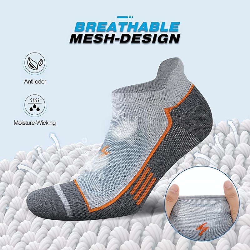 6 Pack Men's Athletic Socks Th - Athletic Sock Cushion ulasan dan harga