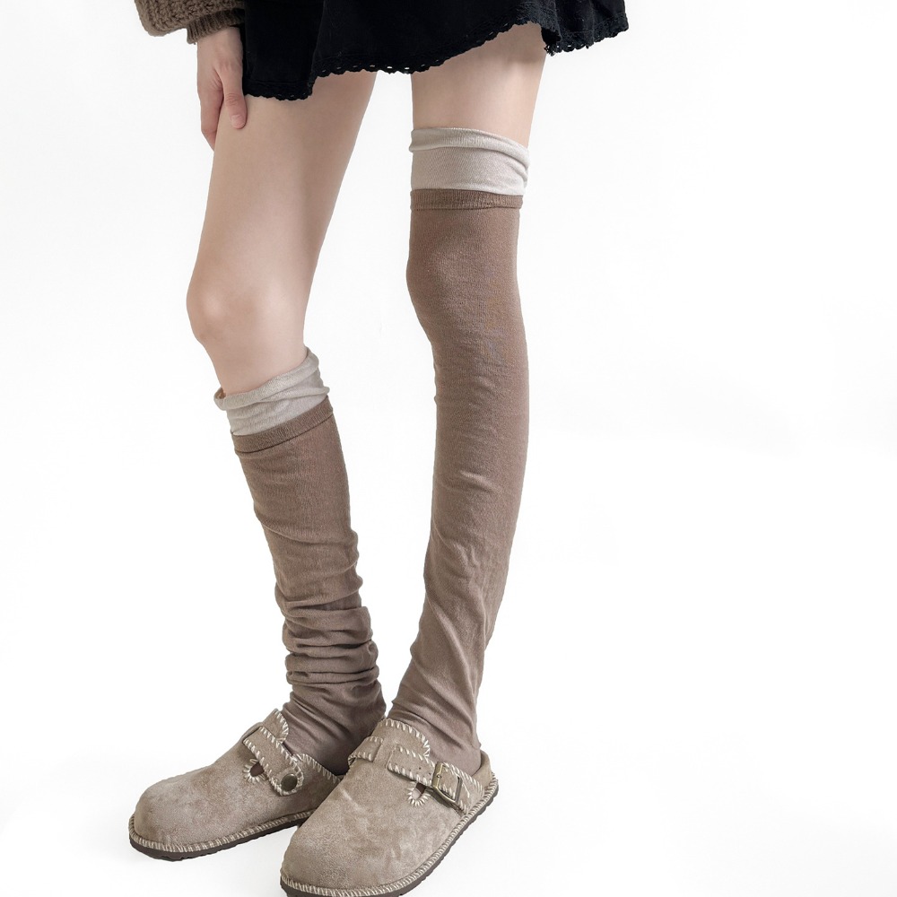 Cuffed Slouchy Stirrup Leg War - Boot Sock Slouchy ulasan dan harga