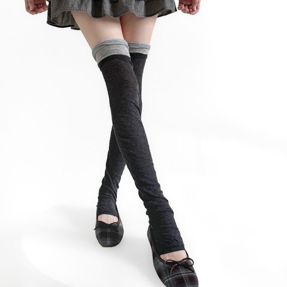 Cuffed Slouchy Stirrup Leg War - Boot Sock Slouchy ulasan dan harga