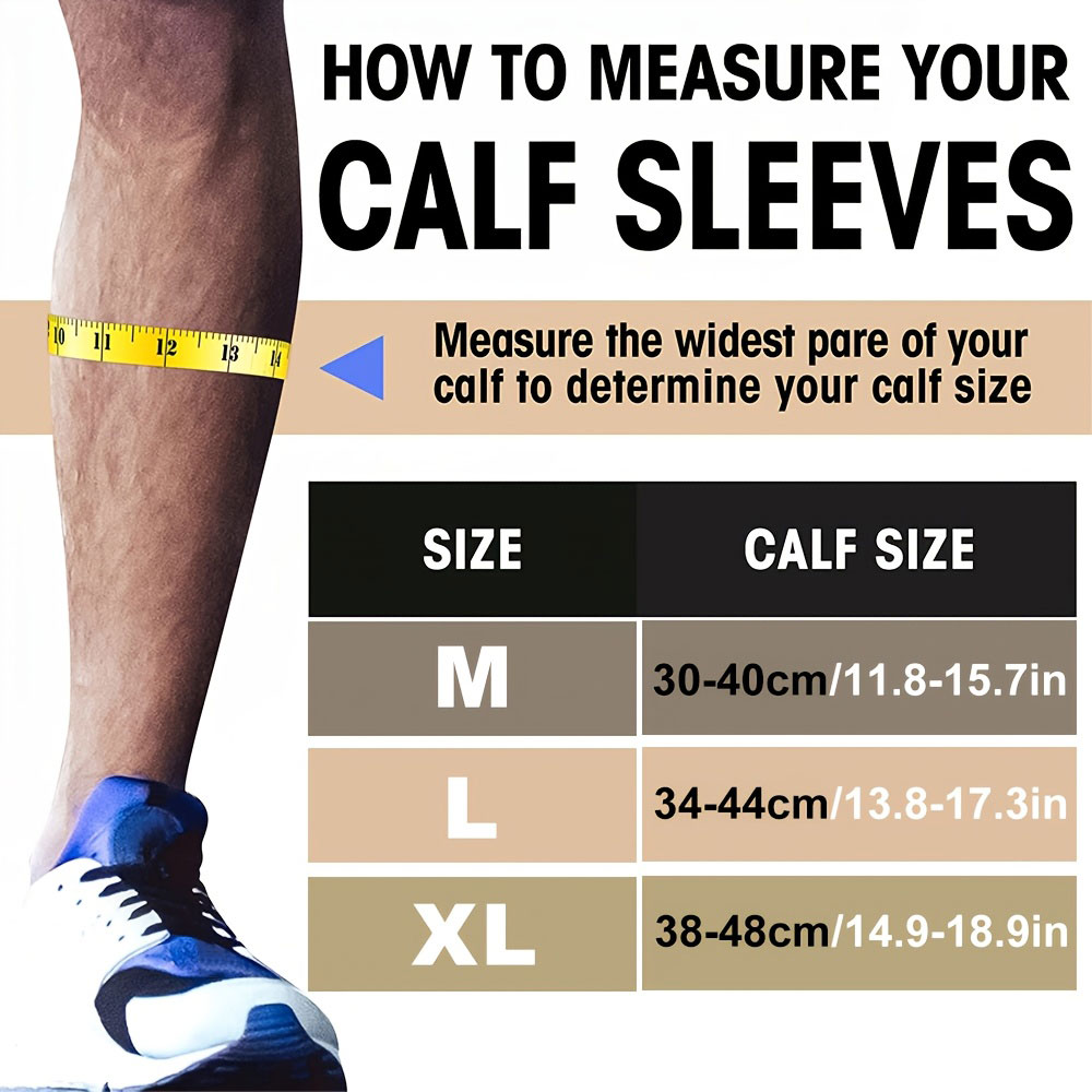 1 Pair Calf Compression Sleeve - Compression Sock Medical ulasan dan harga