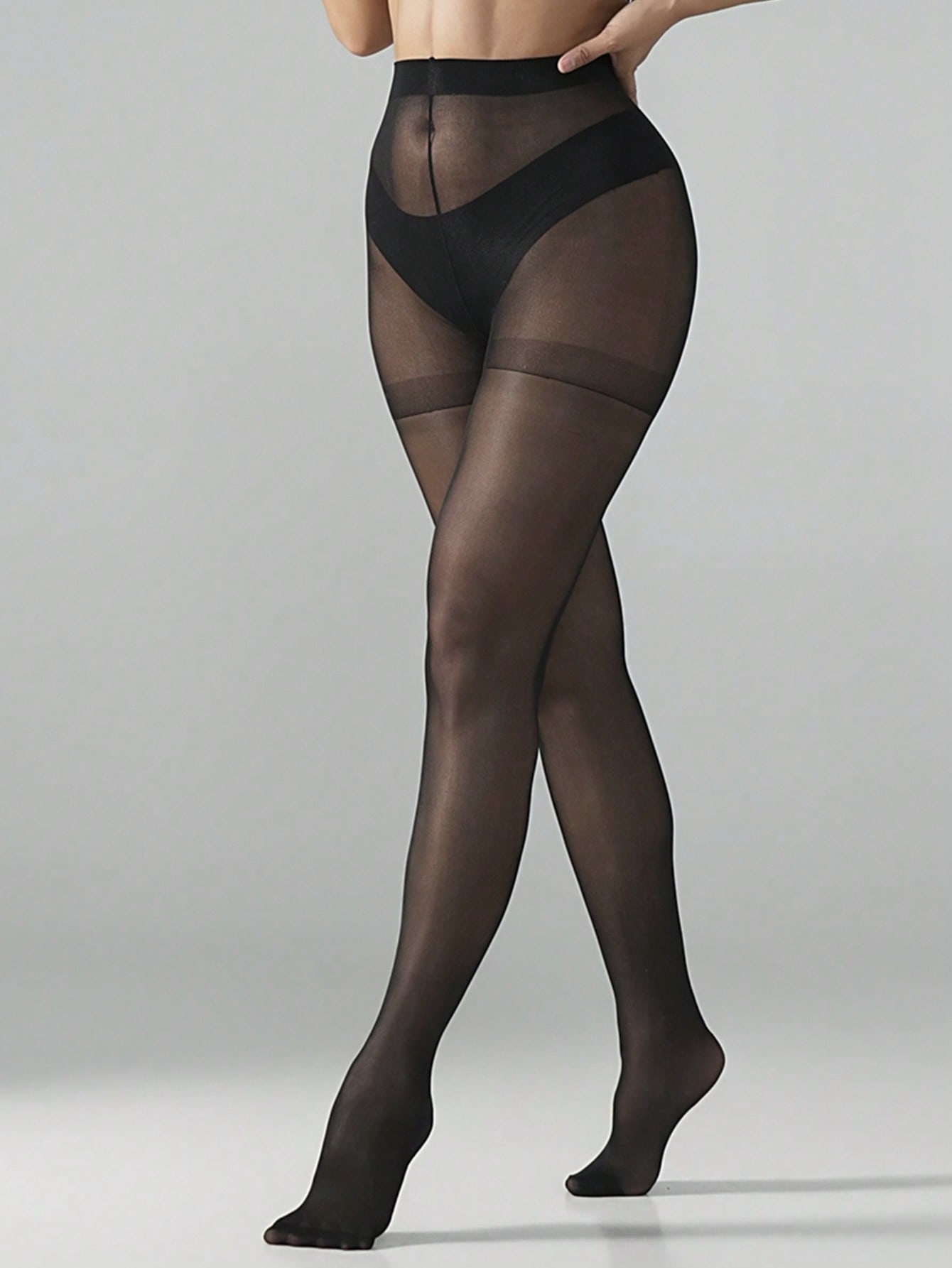 1 Pair Women's High Waist Shee - Tights Pantyhose Sheer ulasan dan harga